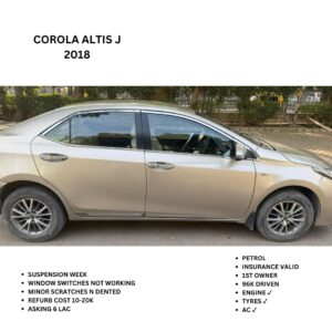 Toyota Corolla Altis J (2018)