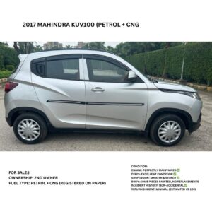 2017 Mahindra KUV100 (Petrol + CNG)