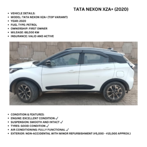 Tata Nexon XZA+ (2020)