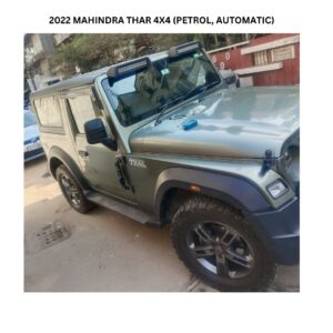 2022 Mahindra Thar 4×4 (Petrol, Automatic)